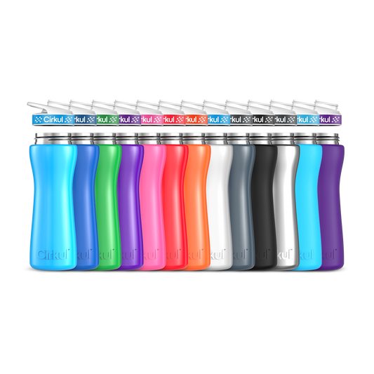 22oz. Stainless Steel Bottle & Comfort Grip Lid