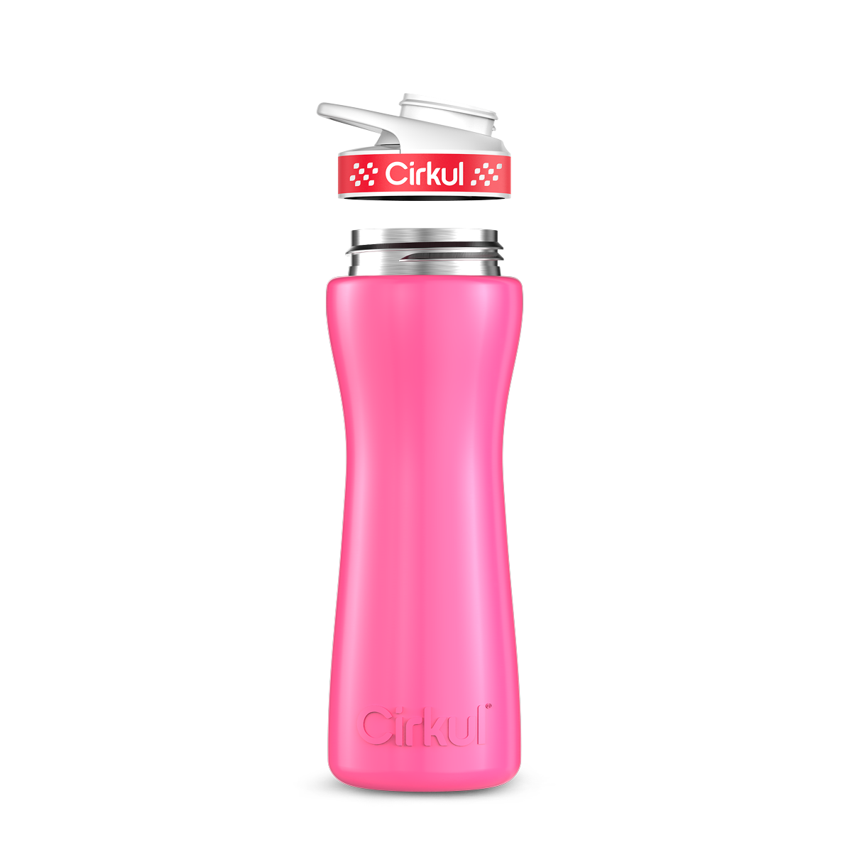 22oz. Stainless Steel Bottle & Comfort Grip Lid