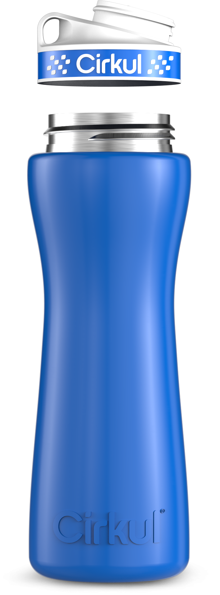 Custom 22oz. Stainless Steel Bottle & Comfort Grip Lid